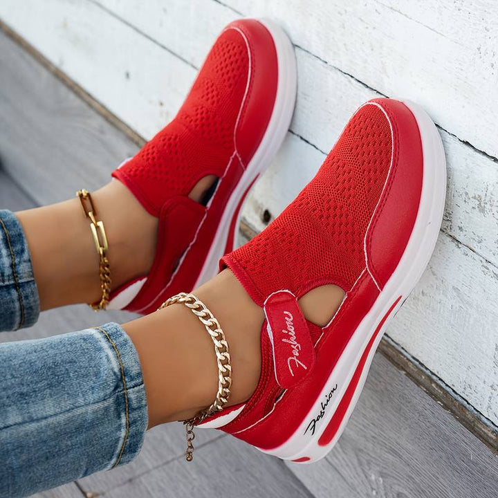 Jordane - Baskets en Maille Respirante