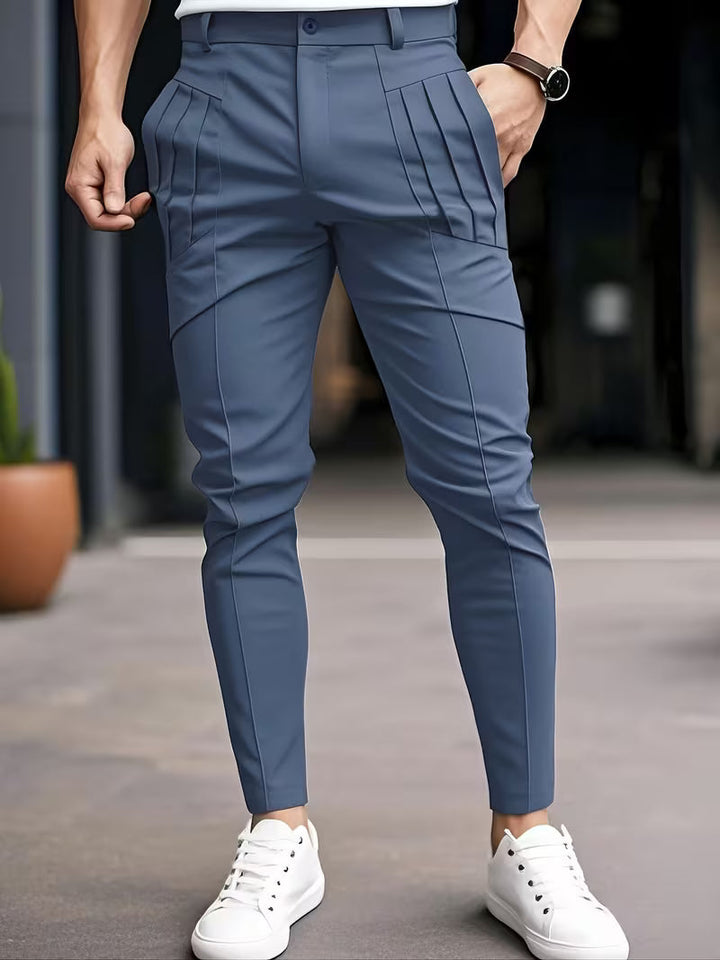 Altmann - Pantalon Slim à Poches et Plis