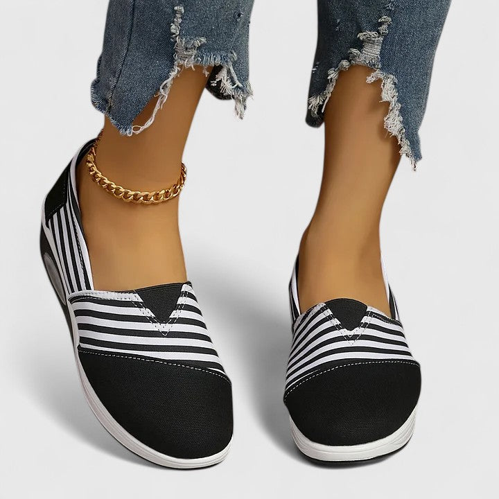 Onora - Chaussures Sans Lacets À Rayures