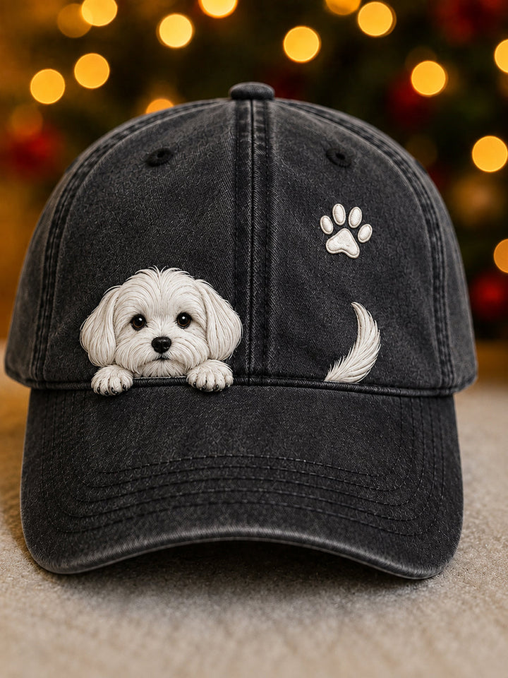 Pawlina - Casquette Ajustable Avec Motif De Chien Mignon