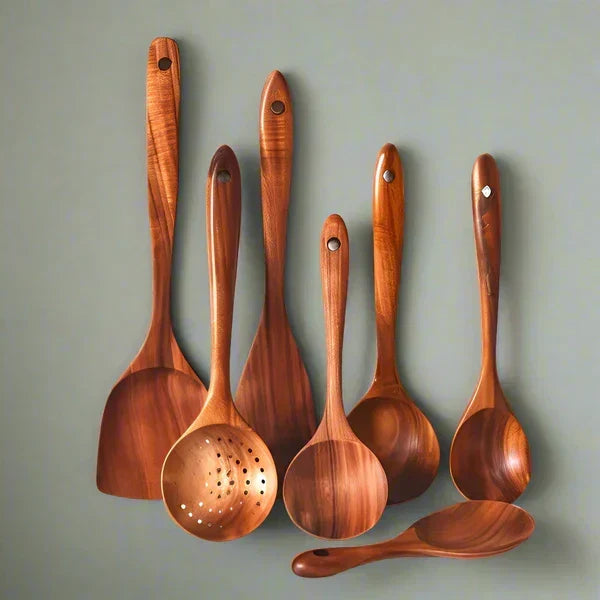 TeakCraft - Set De Cuisine en Teck