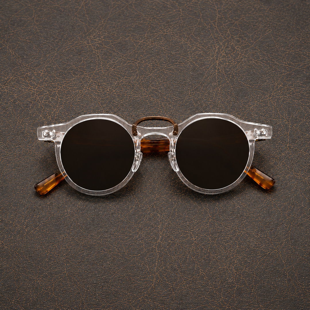 Fillip - Lunettes De Soleil À Monture Ronde Haut De Gamme