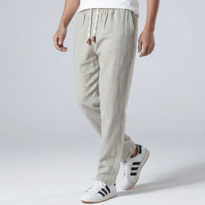 Joael - Pantalon À Cordon De Serrage Réglable À La Taille