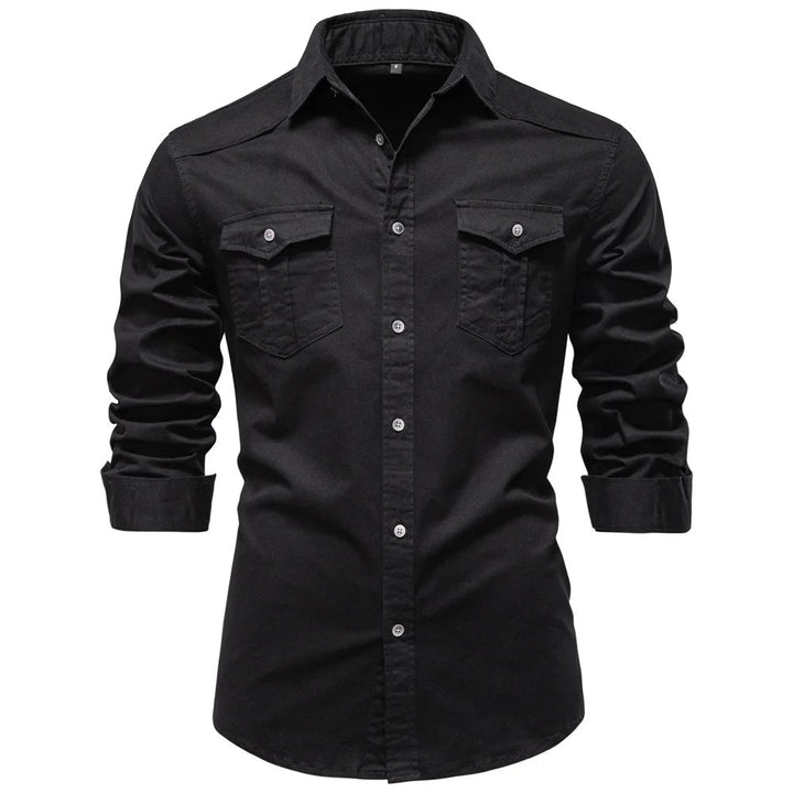 Sampath - Chemise en Coton À Manches Longues