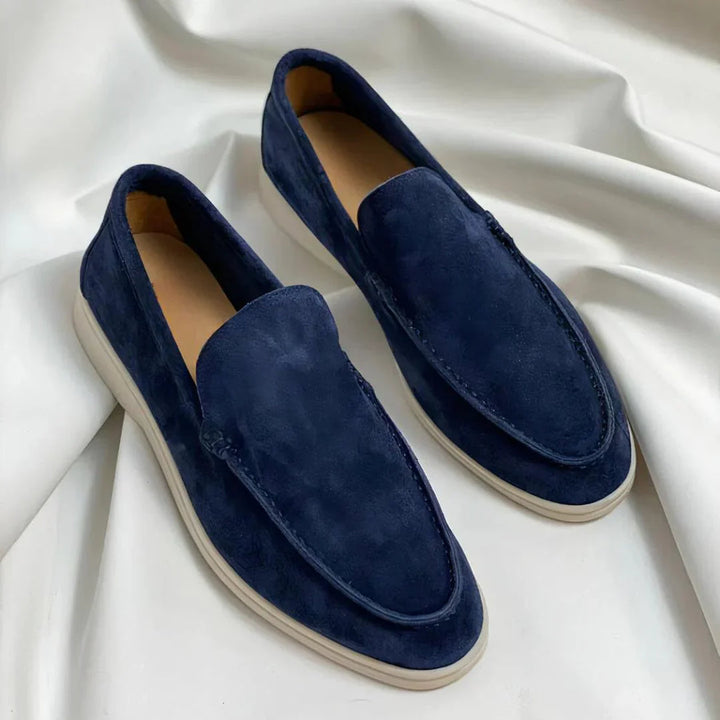 Morgun - Mocassins en Daim Haut De Gamme