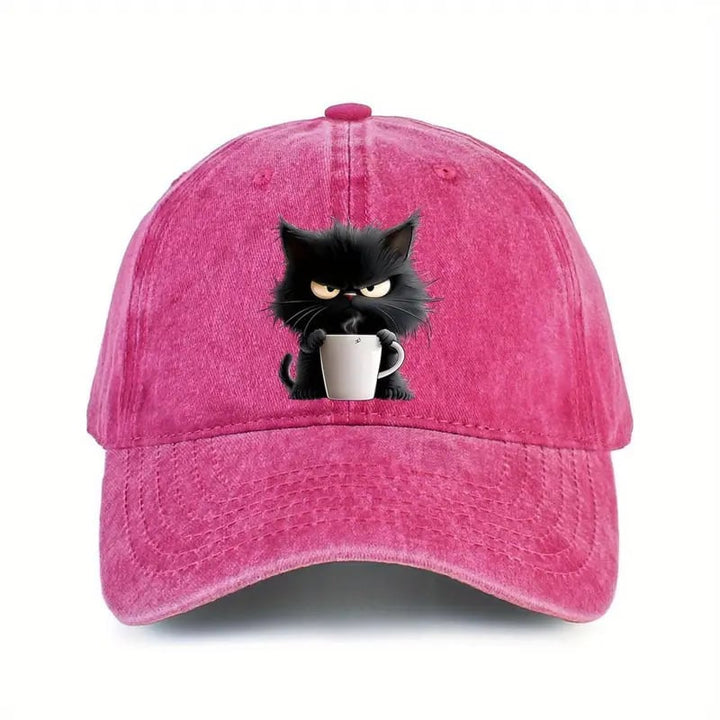 Malenia - Casquette De Baseball À Imprimé Chat
