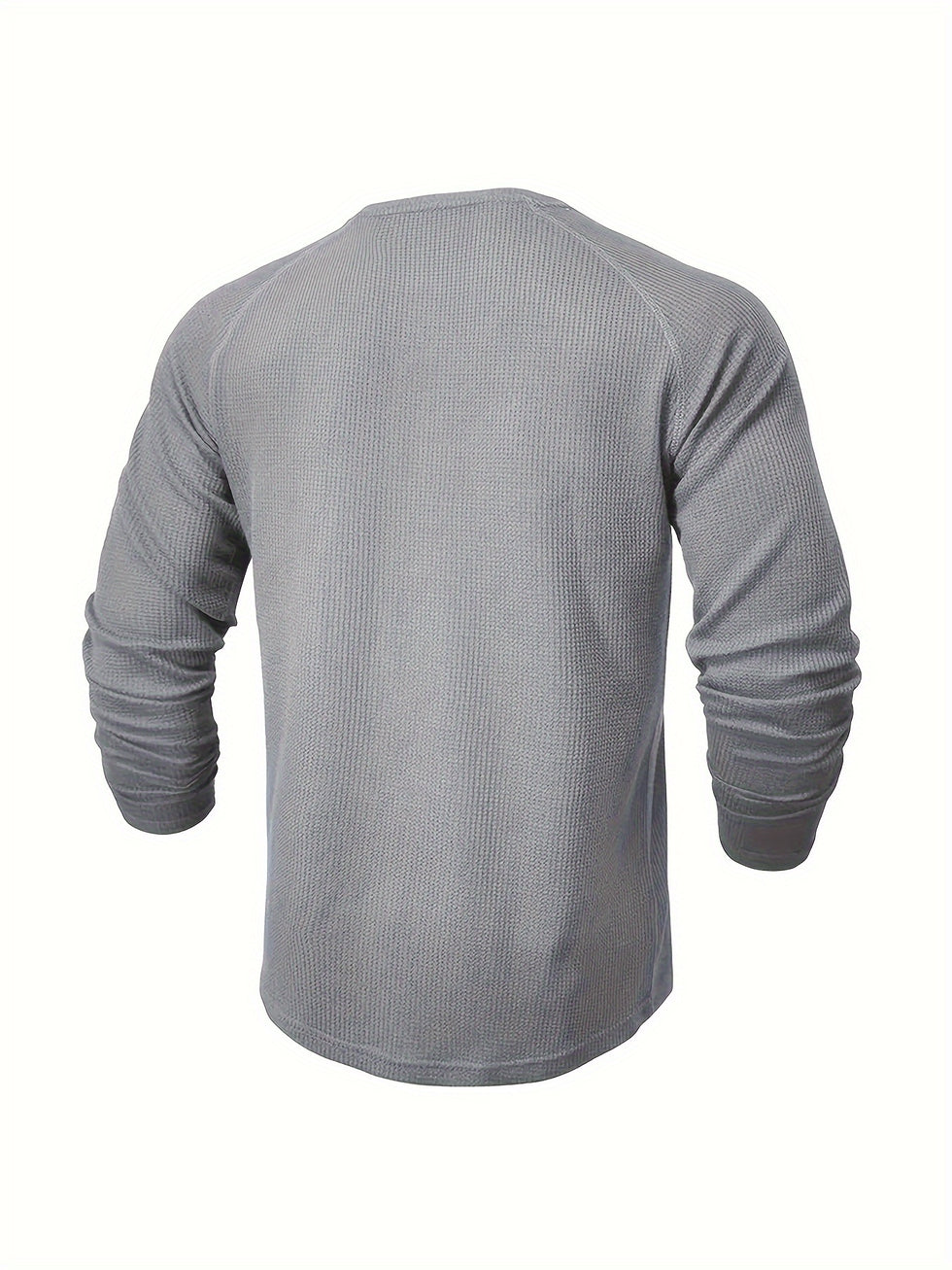 Jarik - T-shirt Henley À Manches Longues Texturé