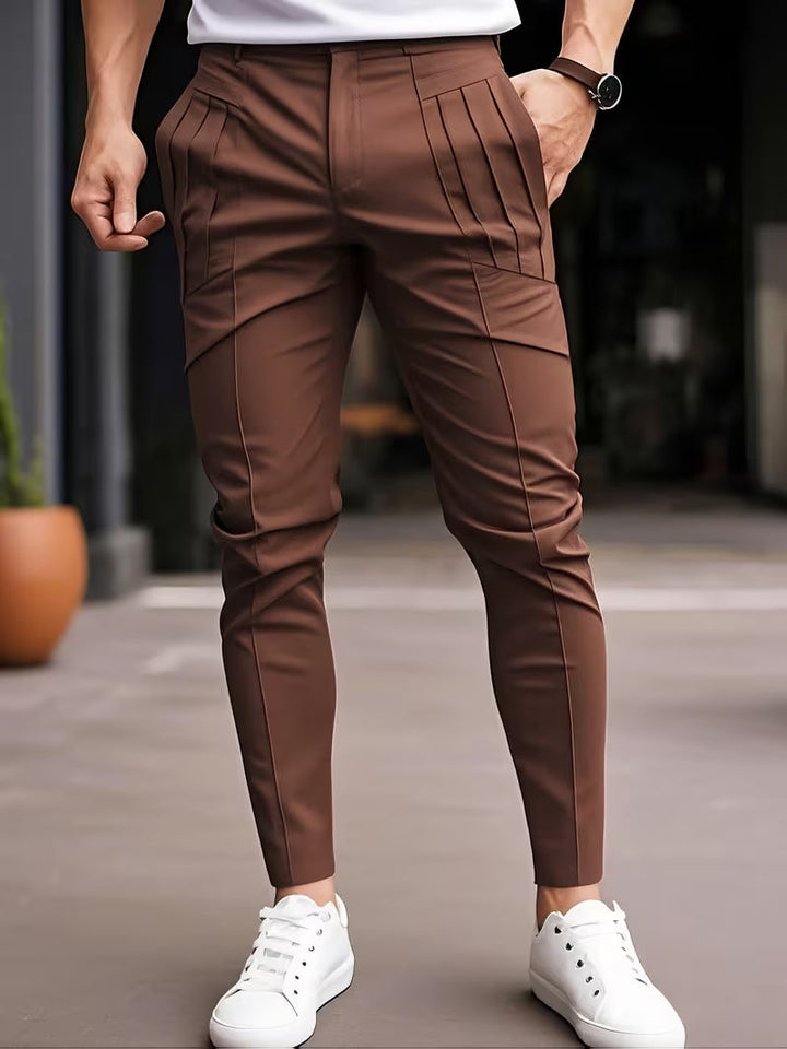 Altmann - Pantalon Slim à Poches et Plis
