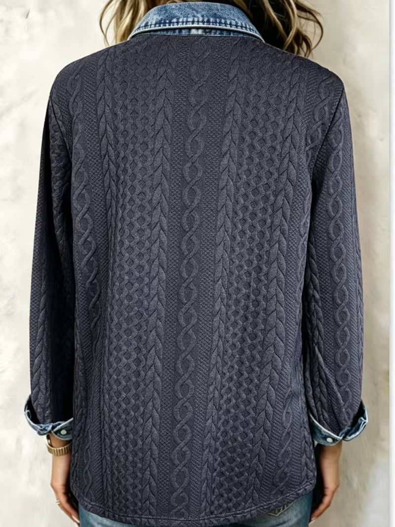 Leoora - Chemise À Manches Longues Et Poches Plaquées