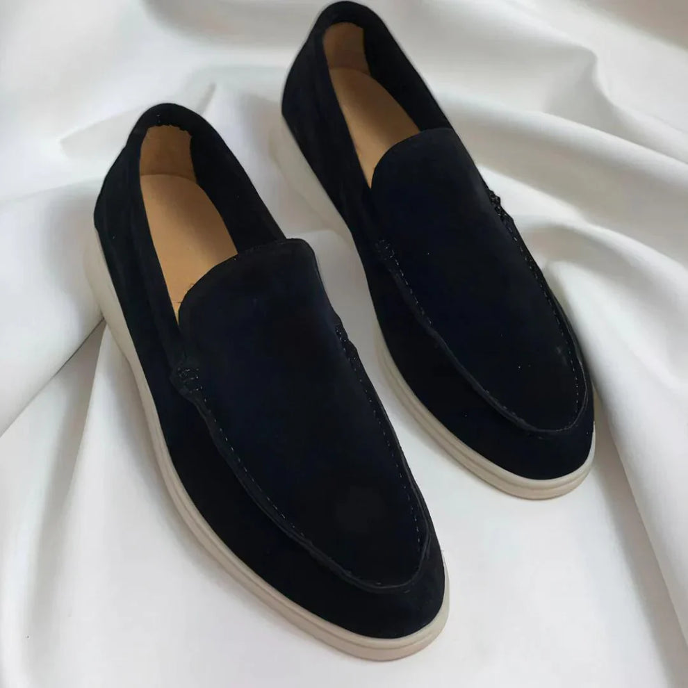 Morgun - Mocassins en Daim Haut De Gamme