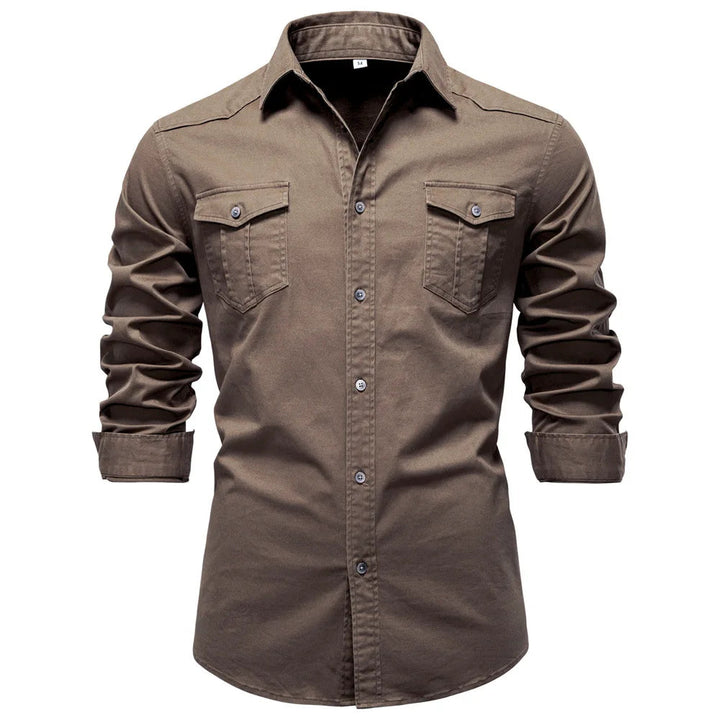 Sampath - Chemise en Coton À Manches Longues