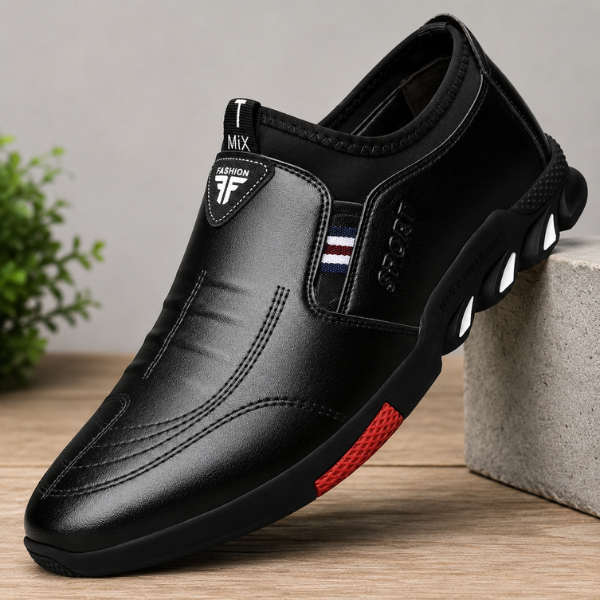 Thornton - Chaussures en Cuir élégantes à Enfiler