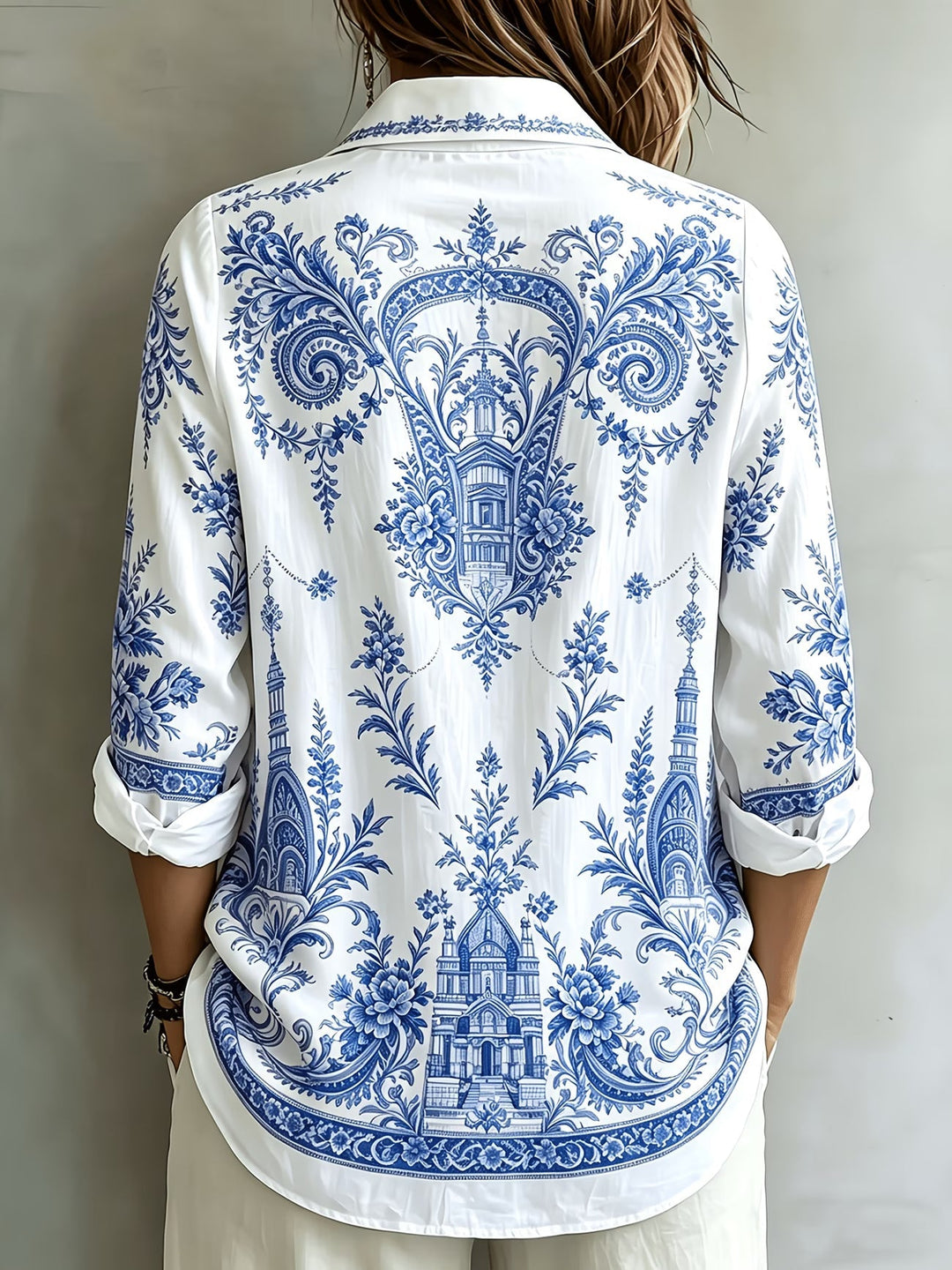 Aldana - Chemise À Manches Longues Boutonnée