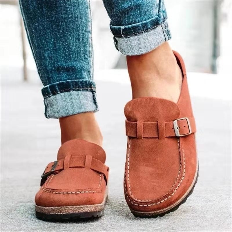 Tamela - Mocassins en Daim À Boucle