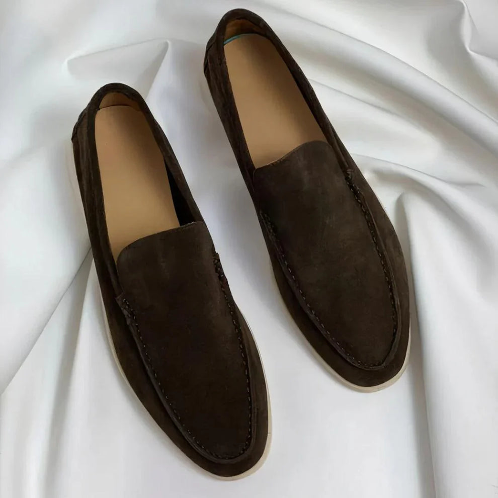Morgun - Mocassins en Daim Haut De Gamme