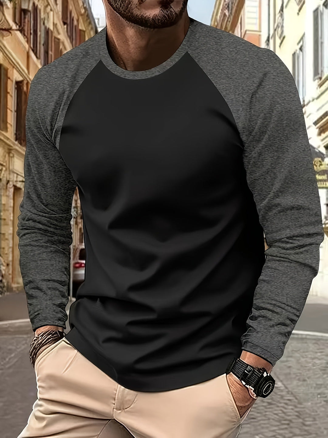 Narcisse - T-shirt À Manches Longues Extensible
