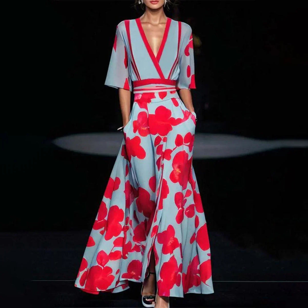 Millie - Robe Élégante À Manches Courtes