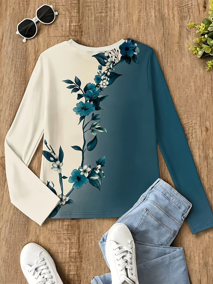 Vanina - Chemise À Manches Longues À Imprimé Floral