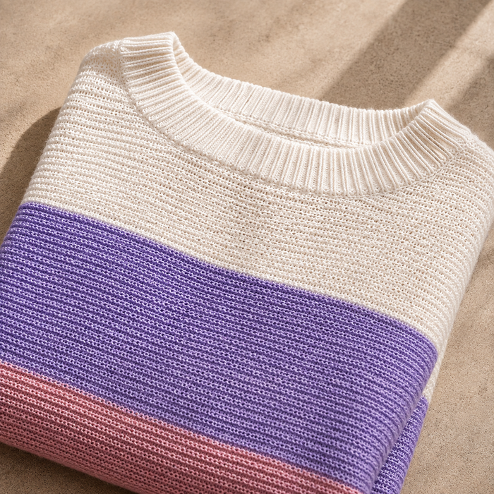Nirelia - Pull en Maille Oversize Élégant