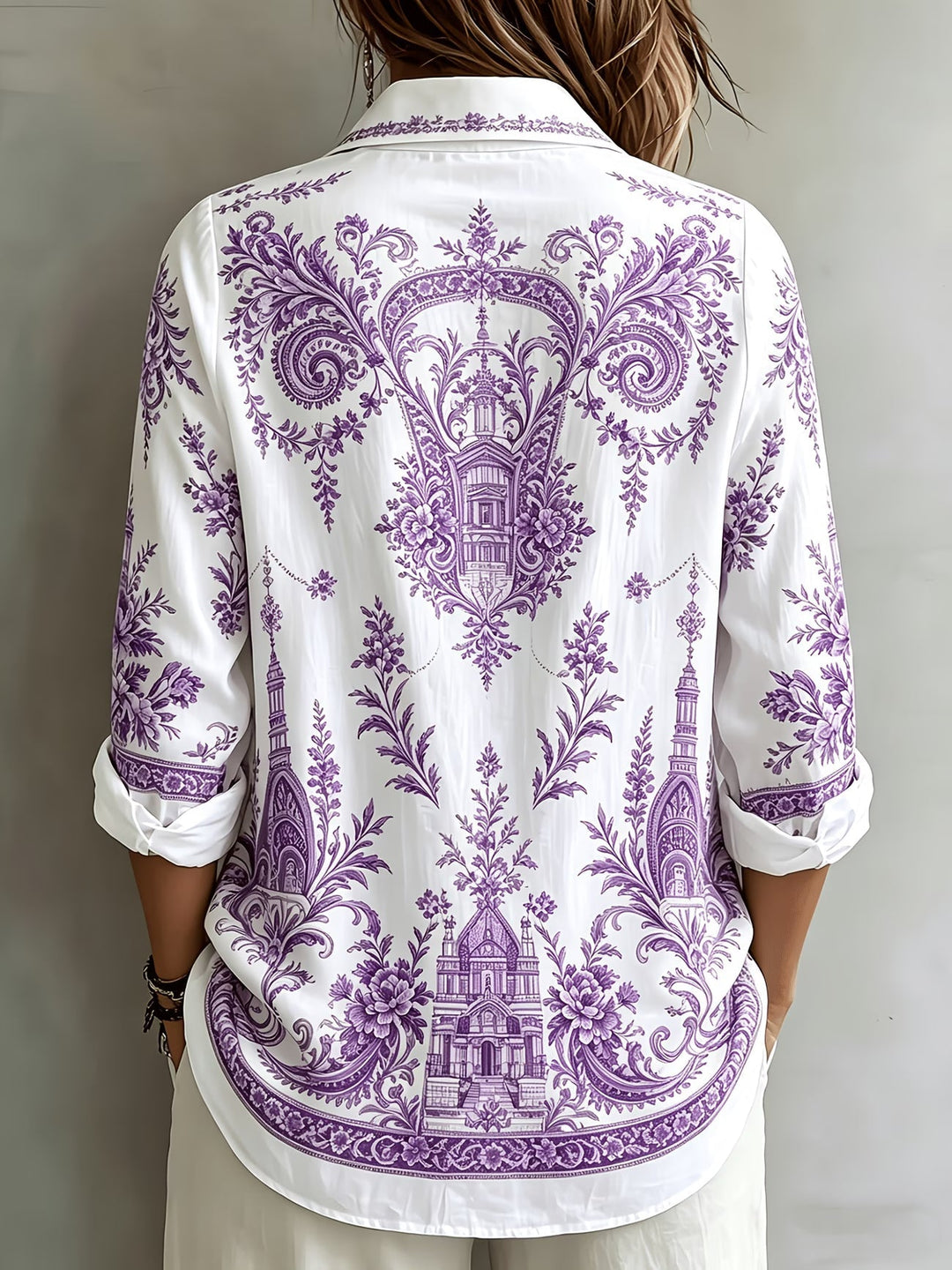 Aldana - Chemise À Manches Longues Boutonnée