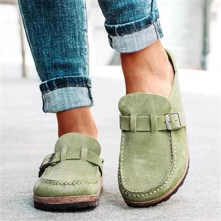 Tamela - Mocassins en Daim À Boucle