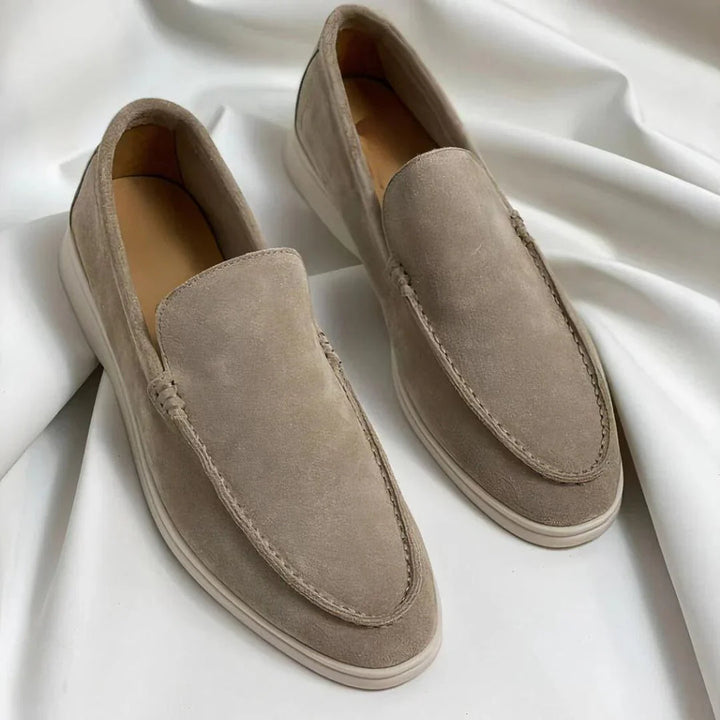 Morgun - Mocassins en Daim Haut De Gamme