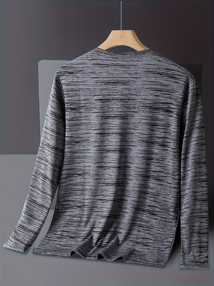 Alir - Chemise Décontractée À Manches Longues Et Rayée