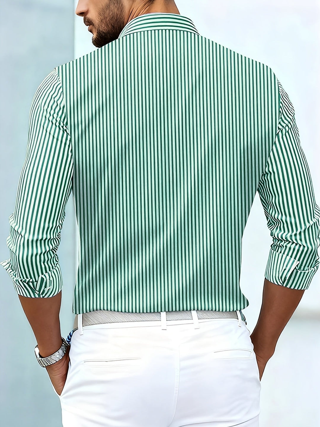 Emmerson - Chemise Vintage À Rayures Et Manches Longues
