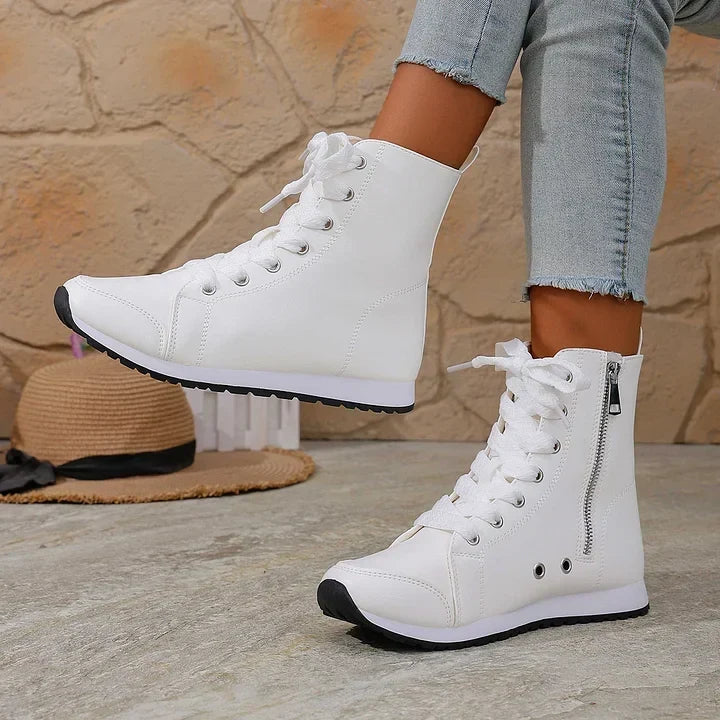 Theofani - Bottines Respirantes À Fermeture Éclair