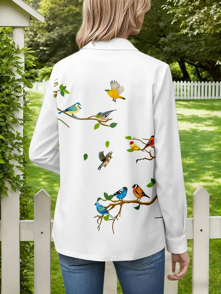Joena - Chemise Imprimée À Manches Longues