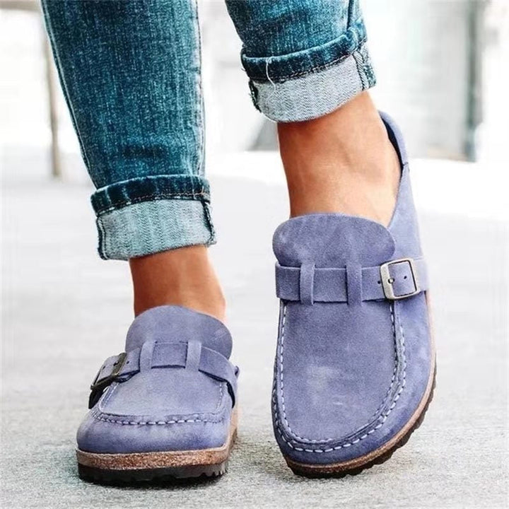 Tamela - Mocassins en Daim À Boucle