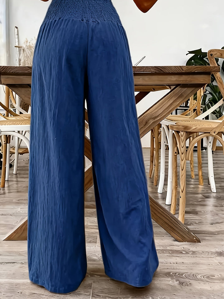 Rebeki - Pantalon Long en Coton Respirant
