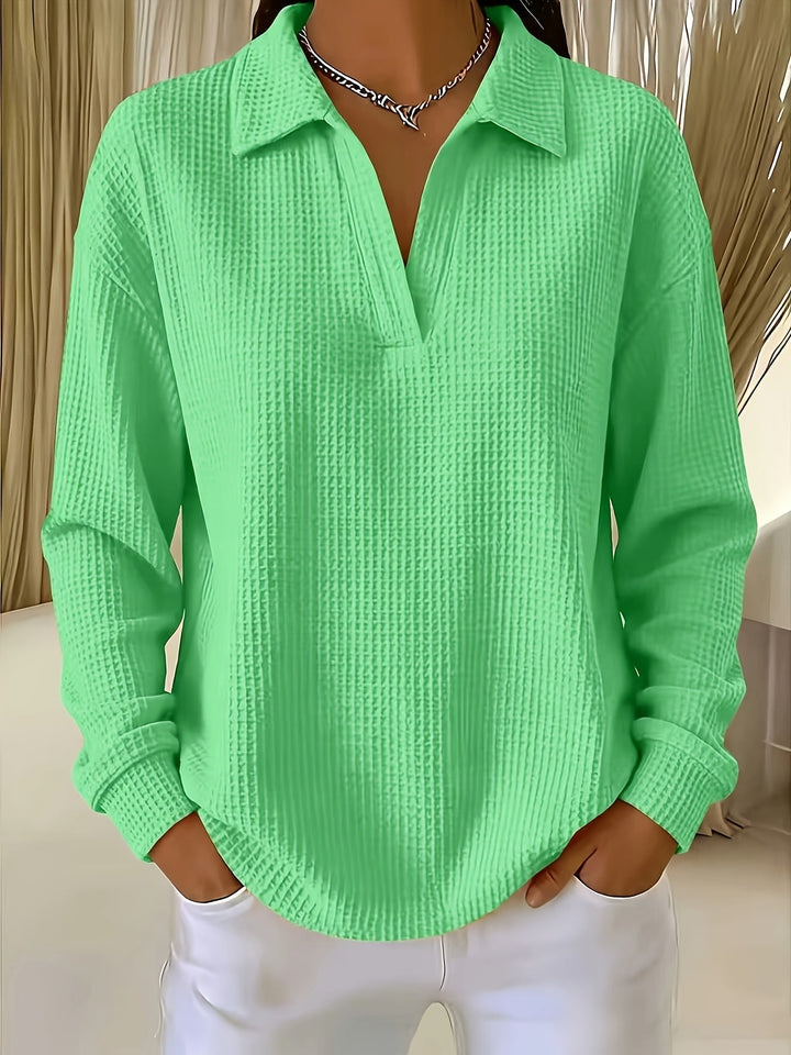 Daphnie - Chemise Élégante À Col Polo