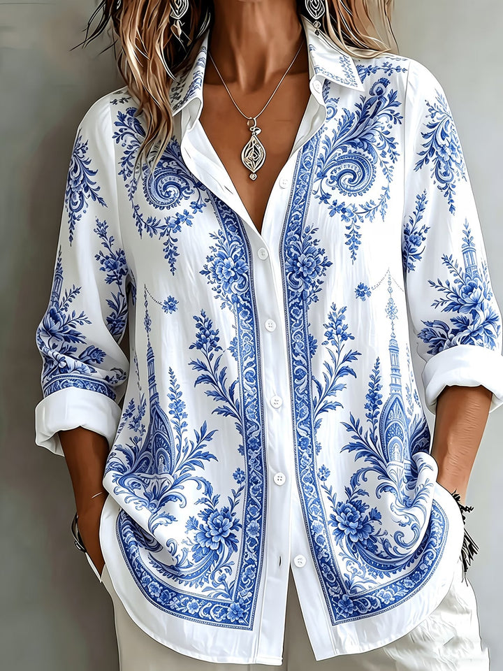 Aldana - Chemise À Manches Longues Boutonnée