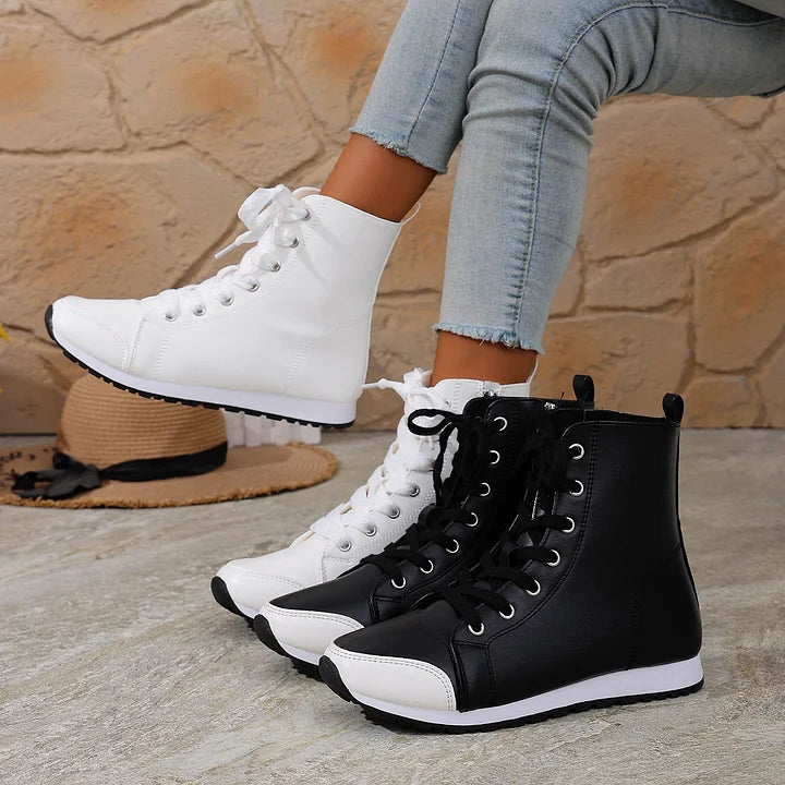 Theofani - Bottines Respirantes À Fermeture Éclair