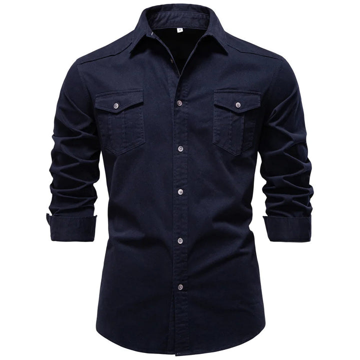 Sampath - Chemise en Coton À Manches Longues