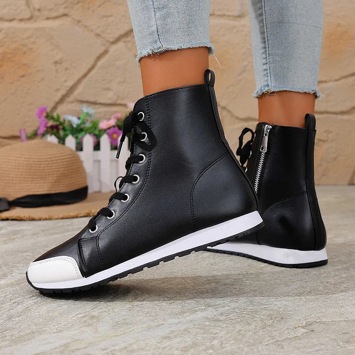 Theofani - Bottines Respirantes À Fermeture Éclair