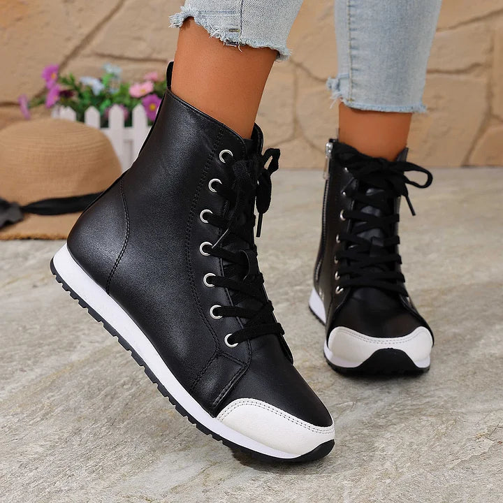 Theofani - Bottines Respirantes À Fermeture Éclair