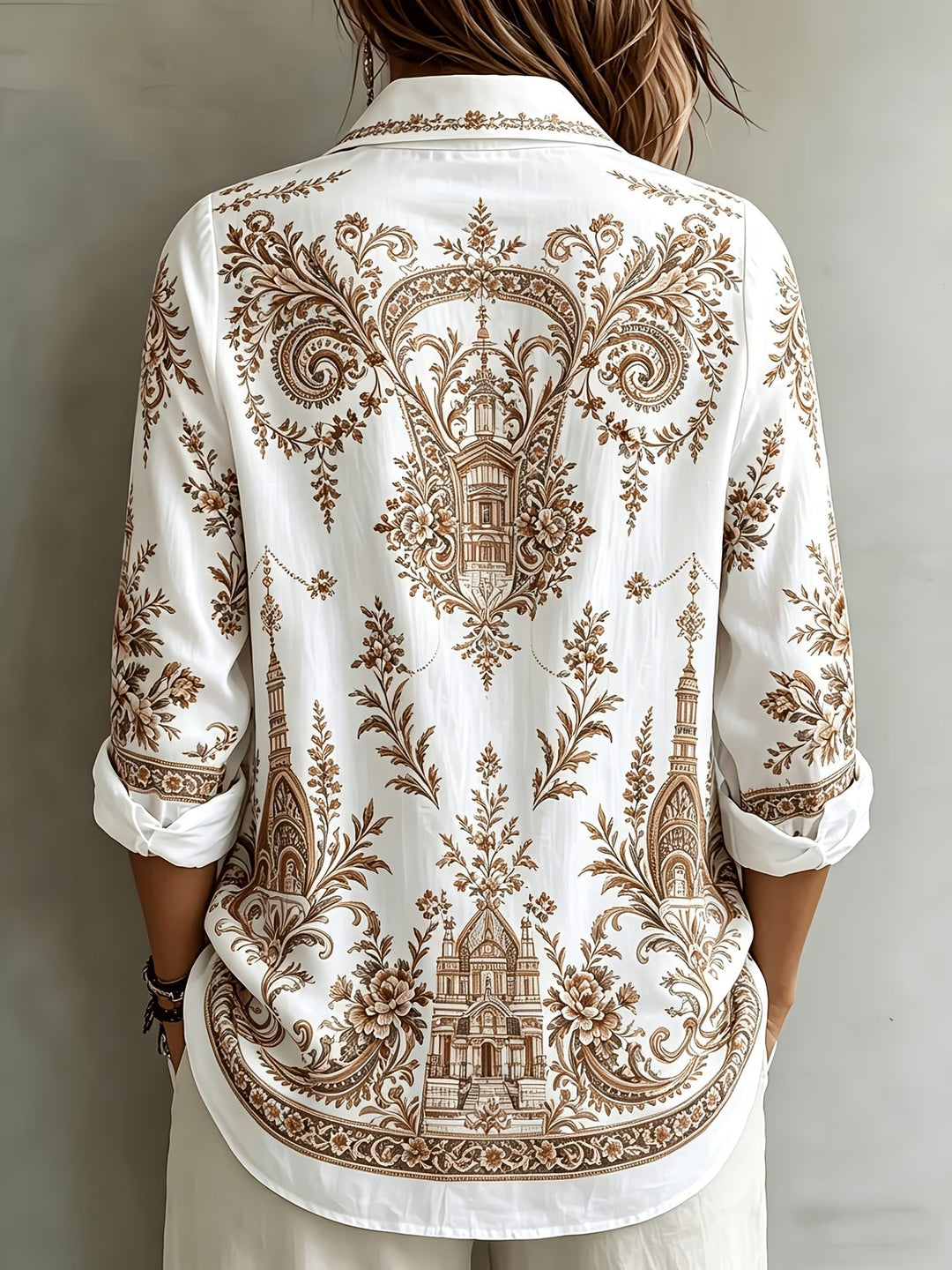 Aldana - Chemise À Manches Longues Boutonnée