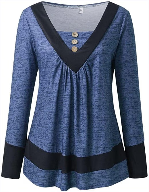 Grisel - T-shirt Évasé Élégant