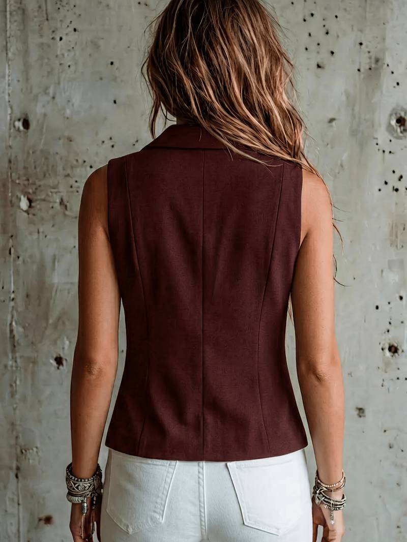 Arden - Gilet De Costume Élégant Avec Poches