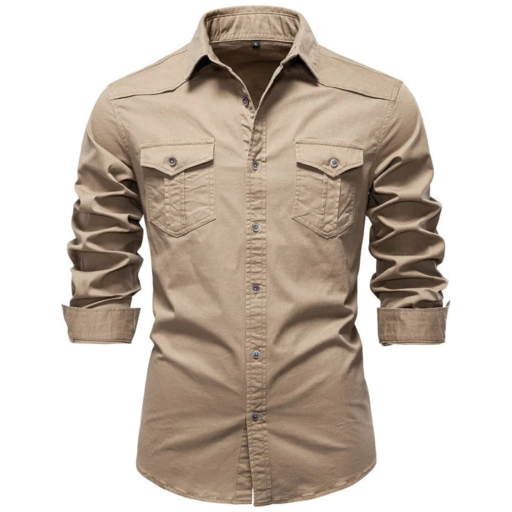 Sampath - Chemise en Coton À Manches Longues