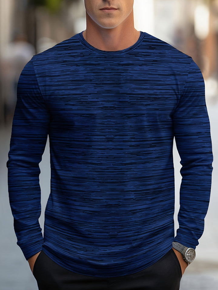 Alir - Chemise Décontractée À Manches Longues Et Rayée