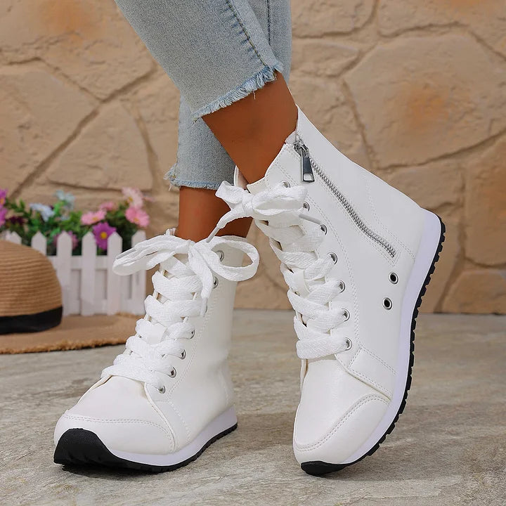 Theofani - Bottines Respirantes À Fermeture Éclair