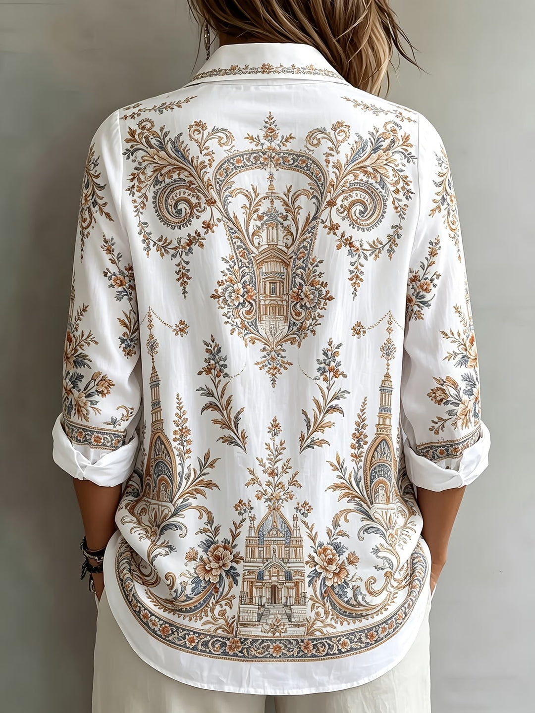 Aldana - Chemise À Manches Longues Boutonnée