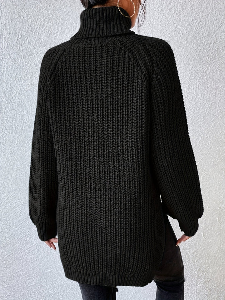 Felina - Pull À Col Roulé Et Manches Longues en Maille