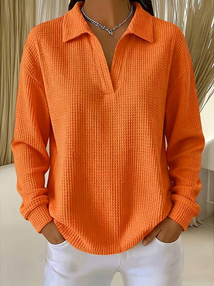 Daphnie - Chemise Élégante À Col Polo