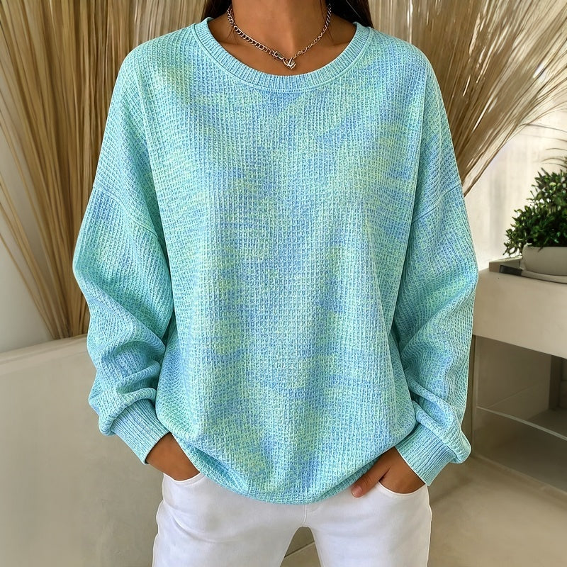 Jefina - Sweat-Chemise Décontracté Style Vintage