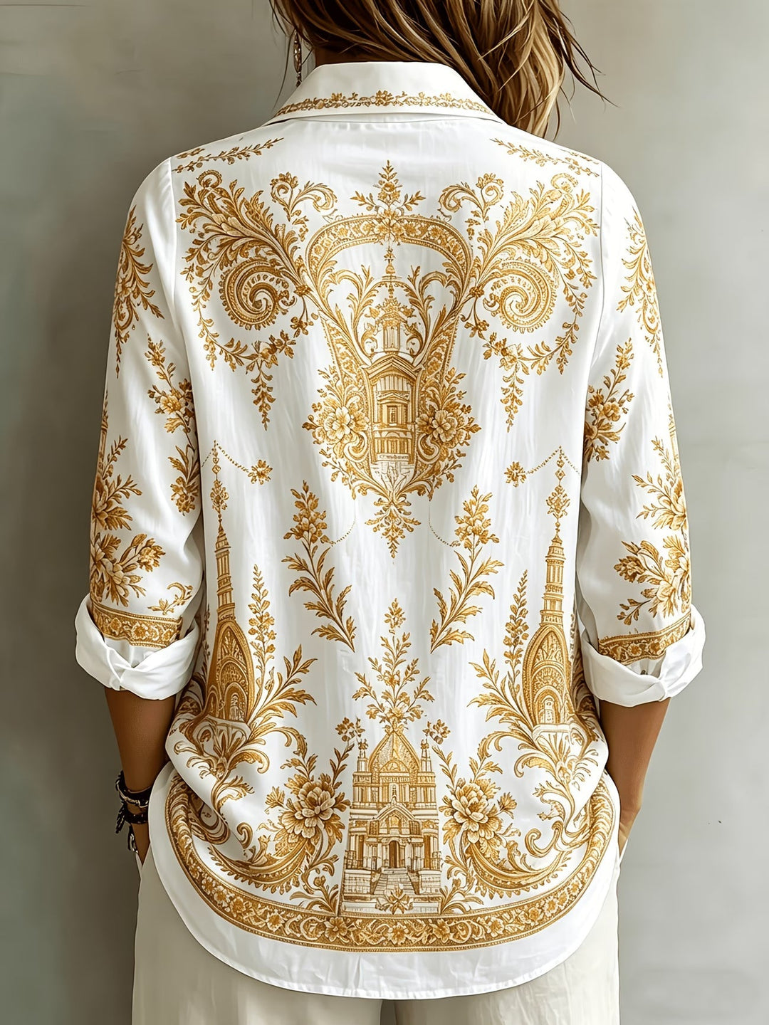 Aldana - Chemise À Manches Longues Boutonnée