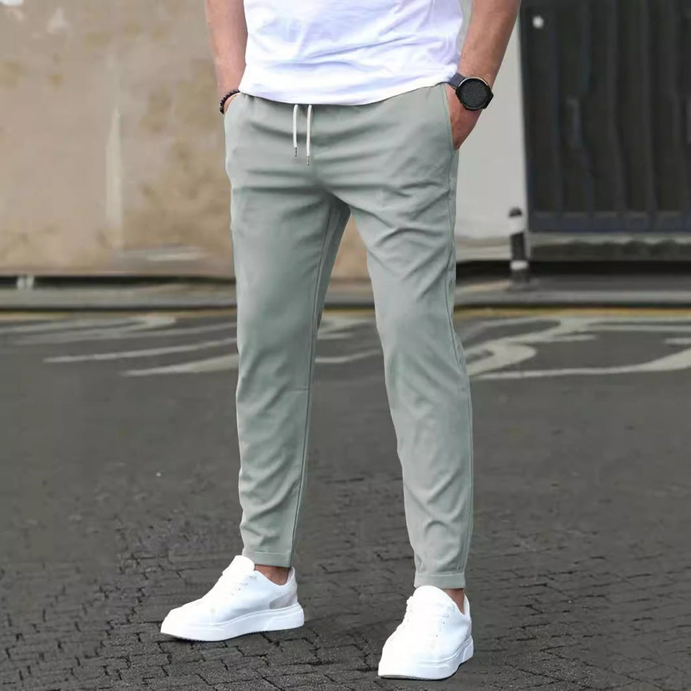 Bekzat - Pantalon à Coupe Droite